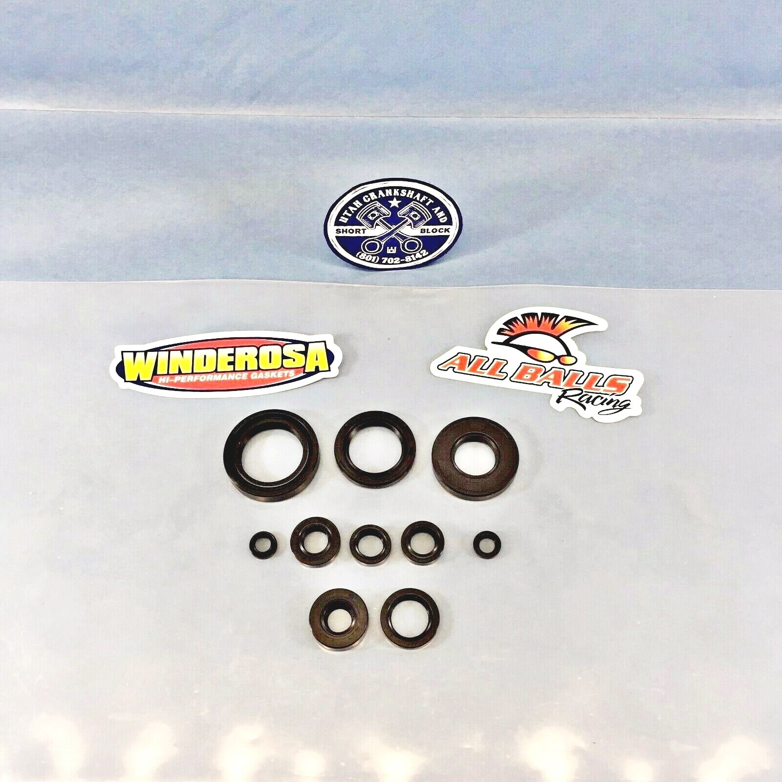 NEW YAMAHA WINDEROSA OIL SEAL SET 2001-2004 YZ125 Y Z 125 6.50 x 4.50 x .50