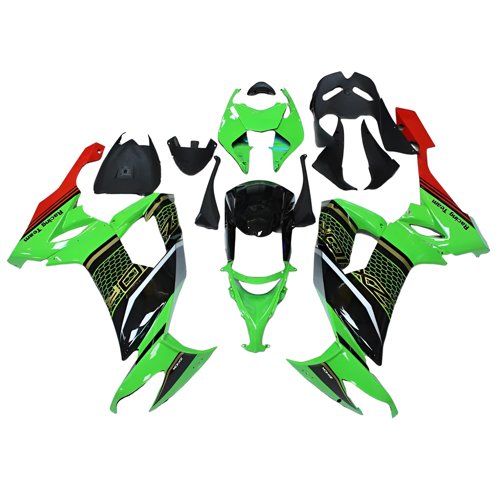 Injection Fairings For Kawasaki ZX10R ZX-10R 2008 2009 2010 Body Kits Bodywork