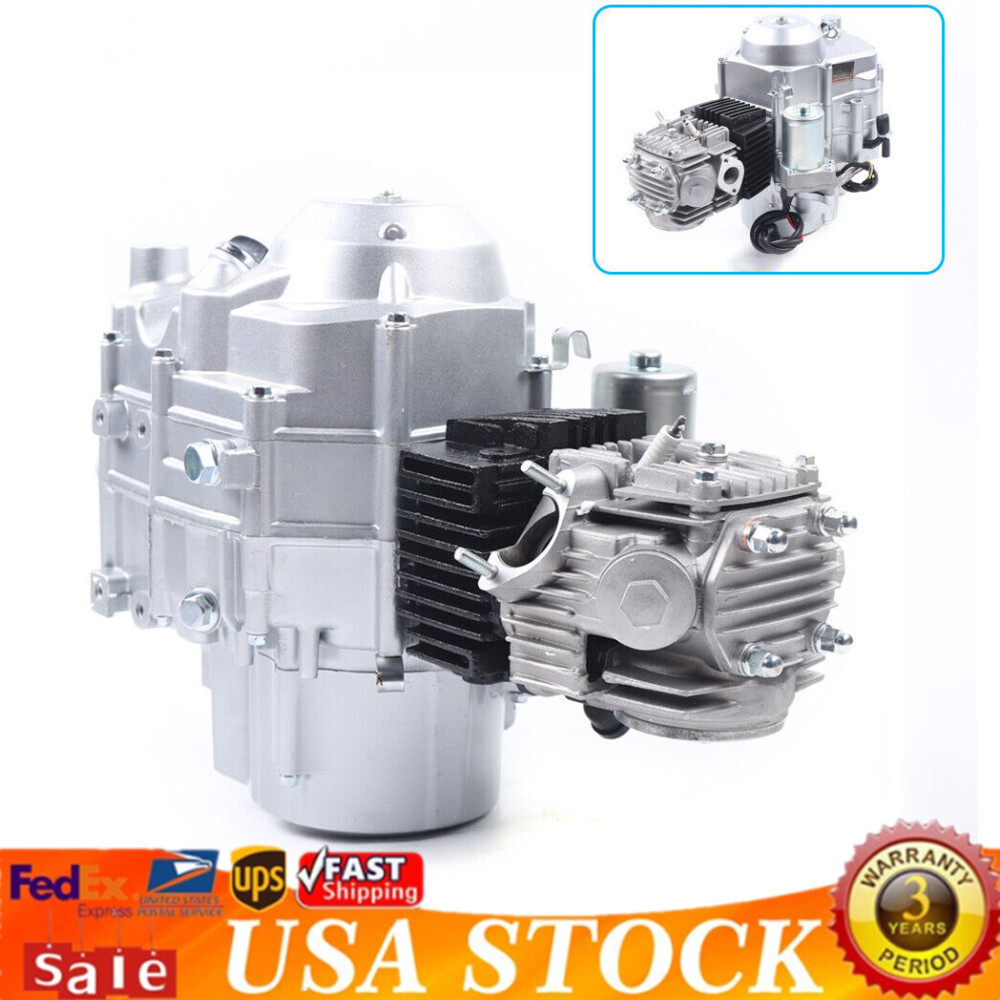 4Stroke 110cc Engine Motor Auto Transmission for 50cc 70/90/110cc Dirt Pit Bike