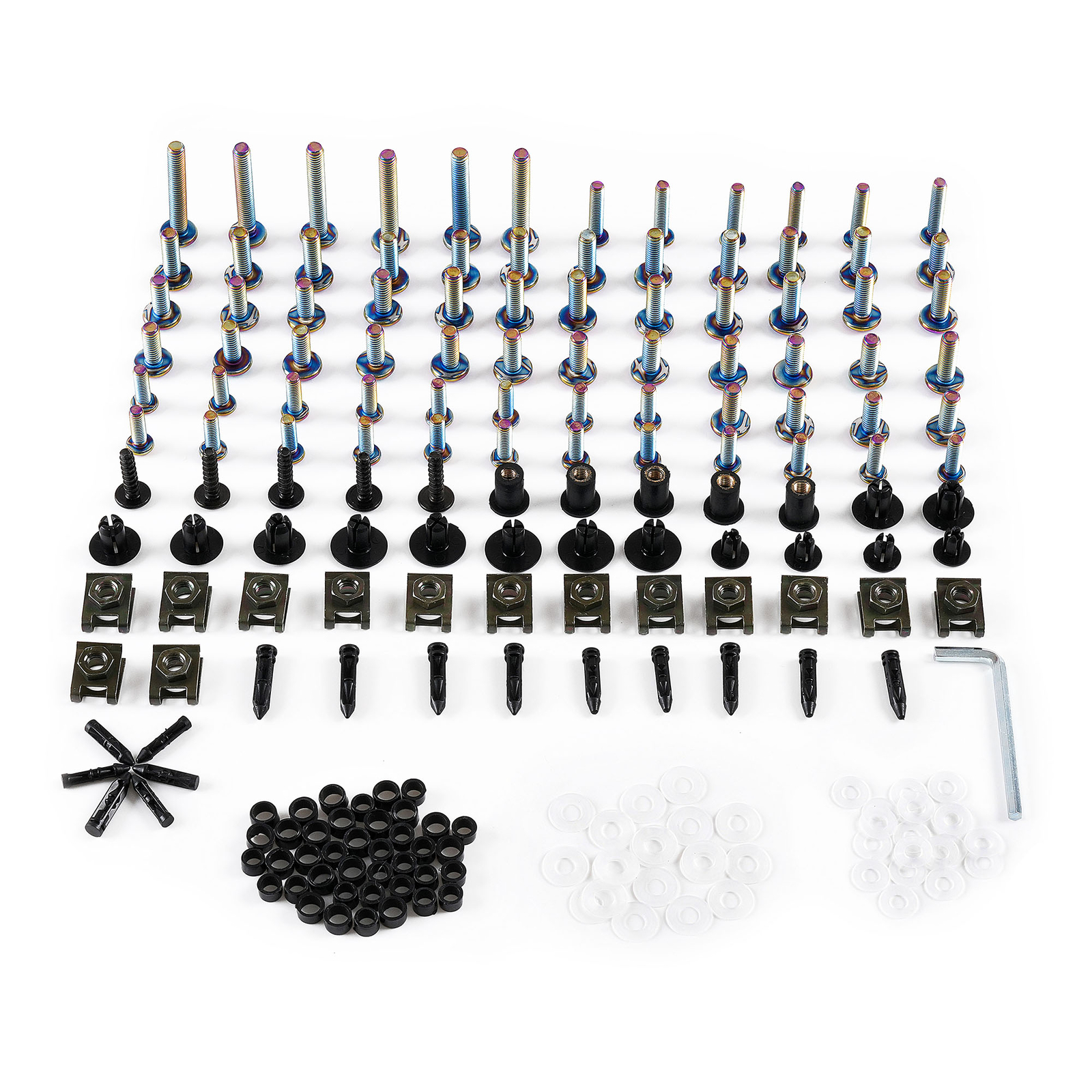Stainless Fairing Bolts Kit for Suzuki GSXR600-750 2000 2001 2002 2003 Screws