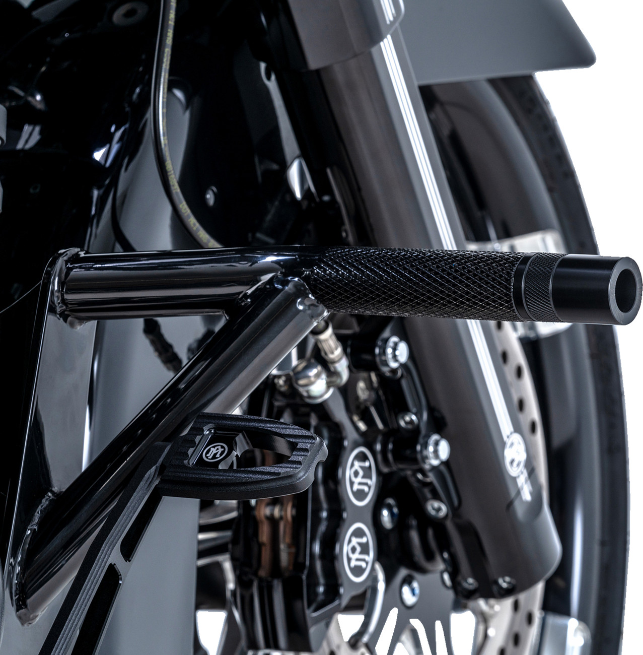 BURLY BRAND Front Brawler Kit – Sub Assembly – Black – Fits Touring SA-3013-001