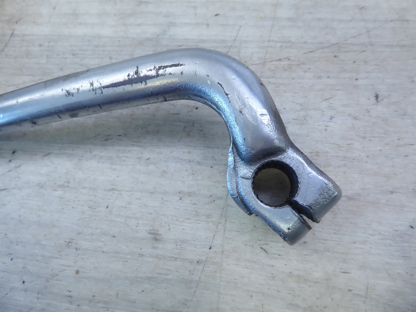 1979 Kawasaki KE100 G5 Enduro K21219) kick start stater lever kicker pedal
