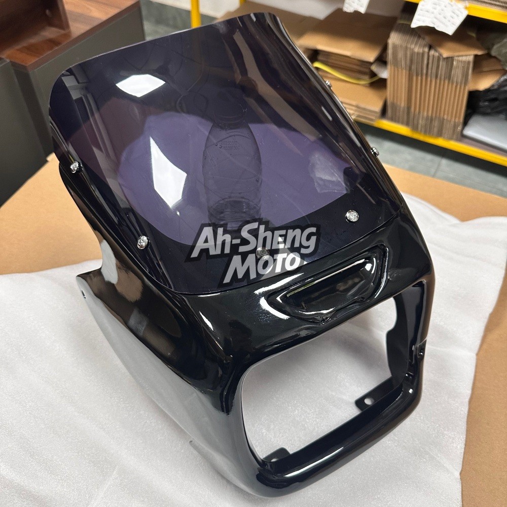 Front Upper Nose Headlight Fairing Cover Windshield For KAWASAKI ZRX1100 ZRX1200