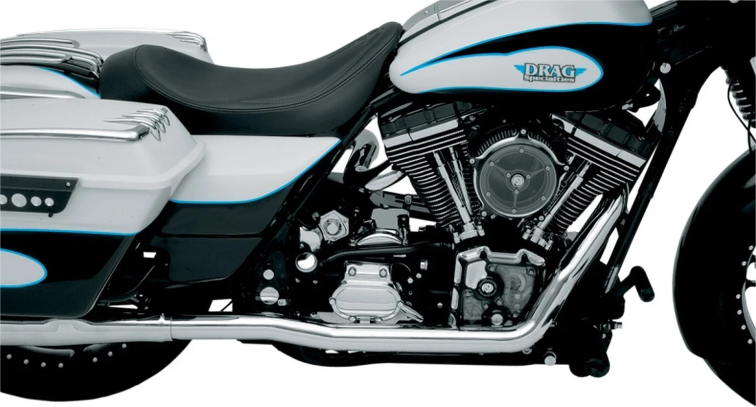 Vance & Hines 16799 Chrome True Dresser Duals Header Pipes 95-08 Harley Touring