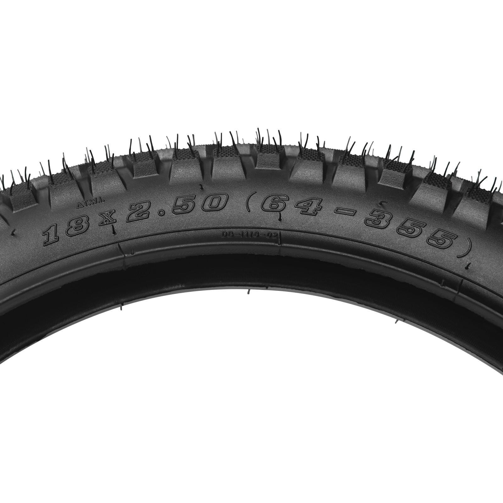 For Electric Bicycle E-bike Tire and Tube Combo 18×2.50/2.70 E-bike 18×2.5