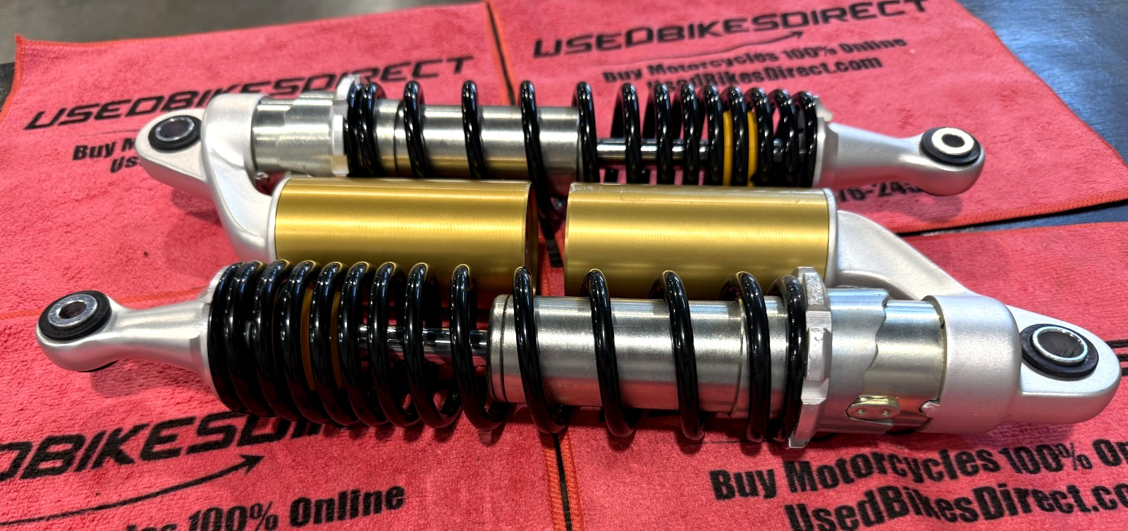 OEM Royal Enfield Rear Shock SET 148077/H 2018-26 Interceptor / Continental 650