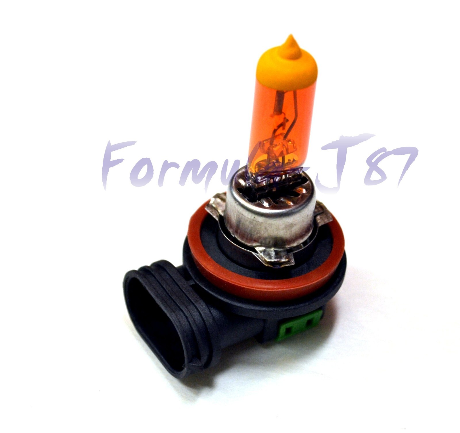 Halogen H11 55W Orange Amber Two Bulbs Headlight High Beam Replacement Stock Fit