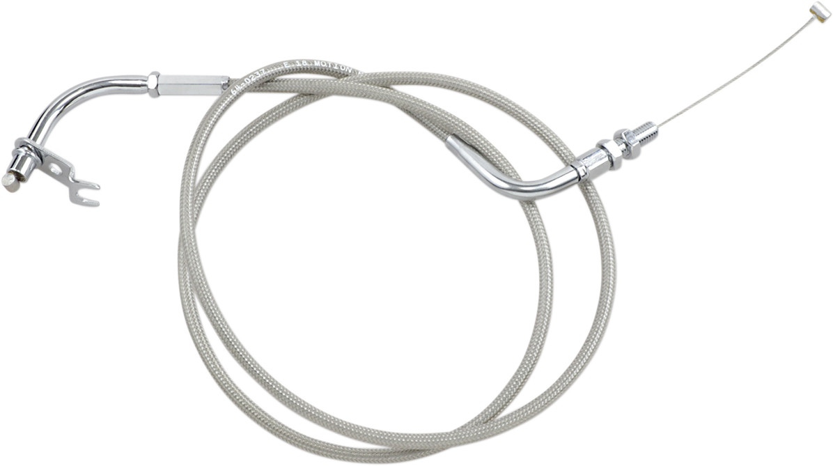 MOTION PRO Armor Coat Stainless Steel Throttle/Idle Cable for Cruisers – Pull –