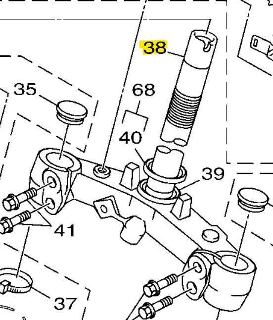 Genuine Under Bracket Compartment BBJ-F3340-00-00 for Yamaha Zuma 125 2022-2025