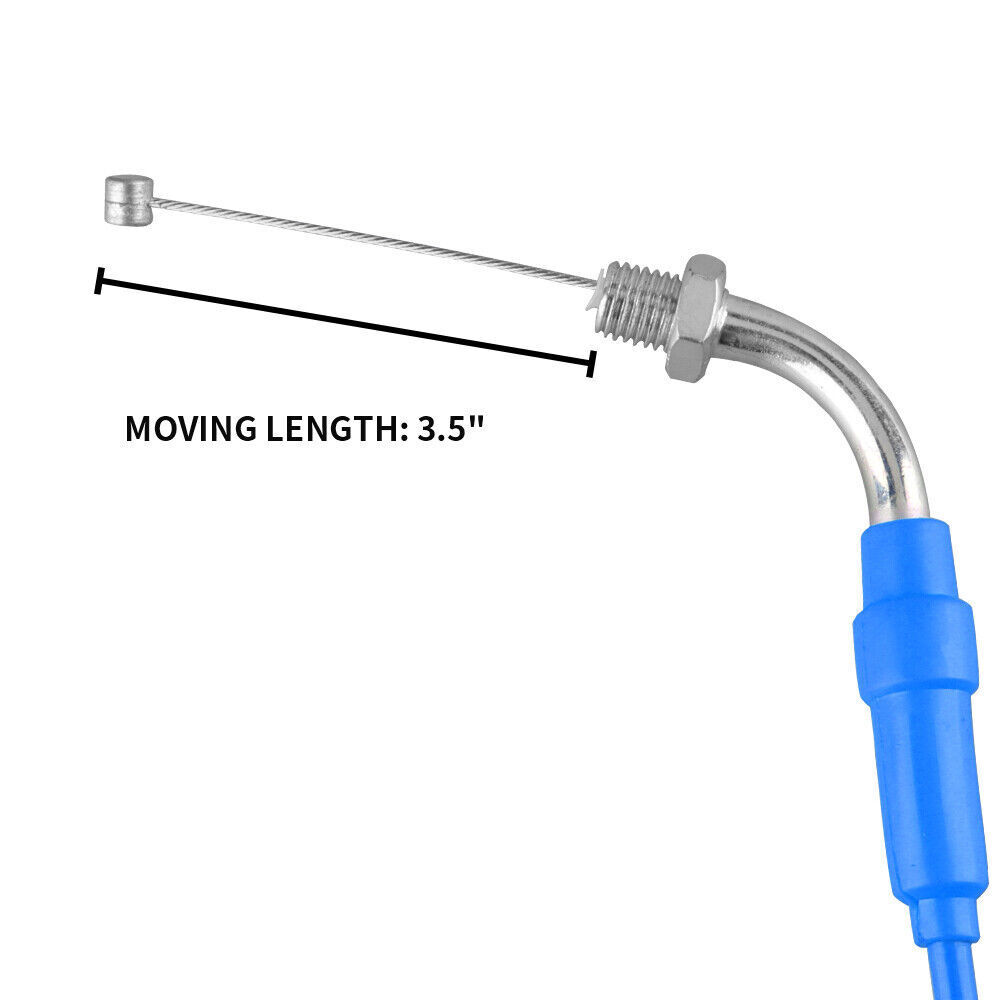 NIBBI 71″ Throttle Cable For Yamaha Kawasaki Suzuki Kymco SYM GY6 Scooter Moped