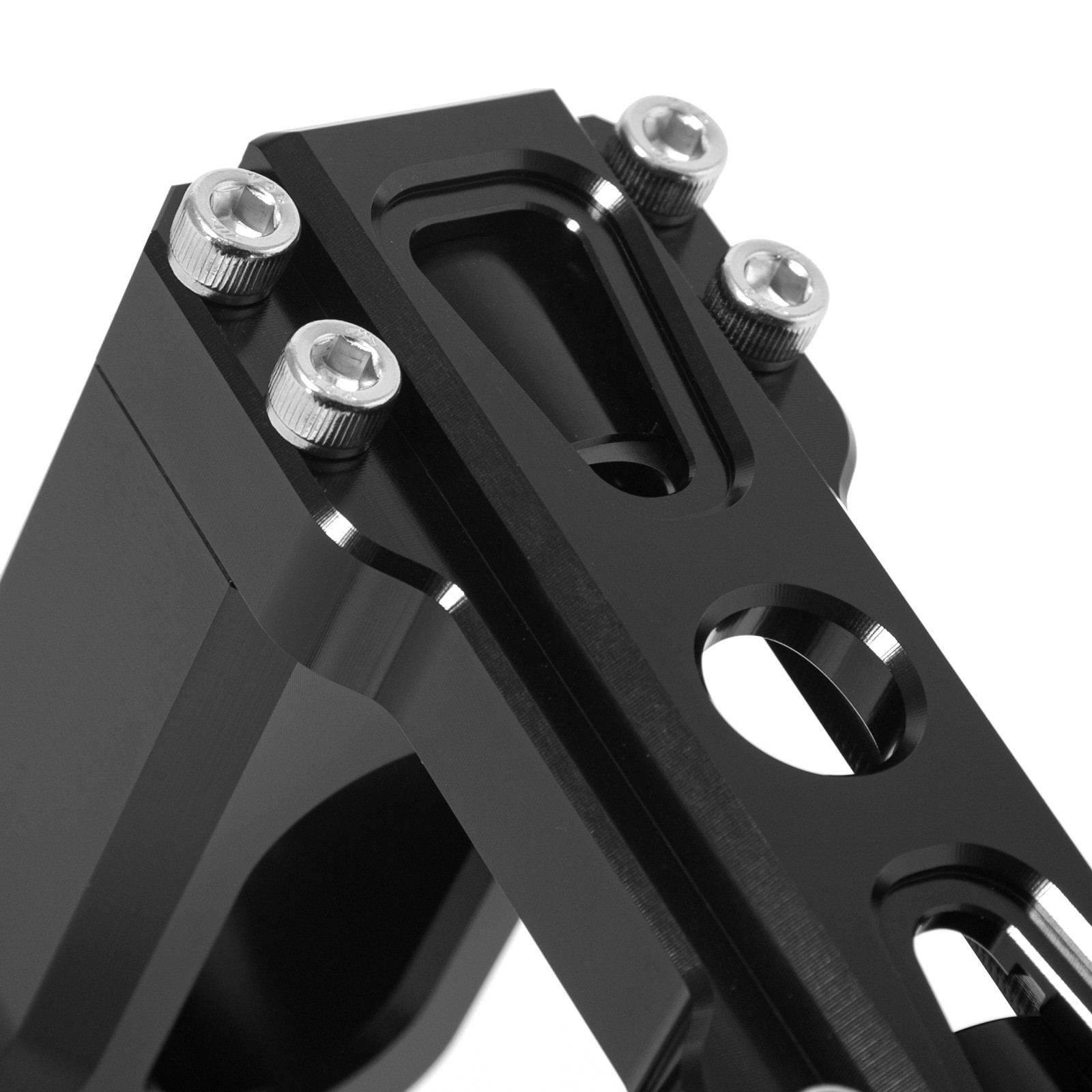 Pullback 7″ 8″ Riser Clamp For Harley Club Style 1″ 1.25″ 1-1/8″bar Dyna Softail