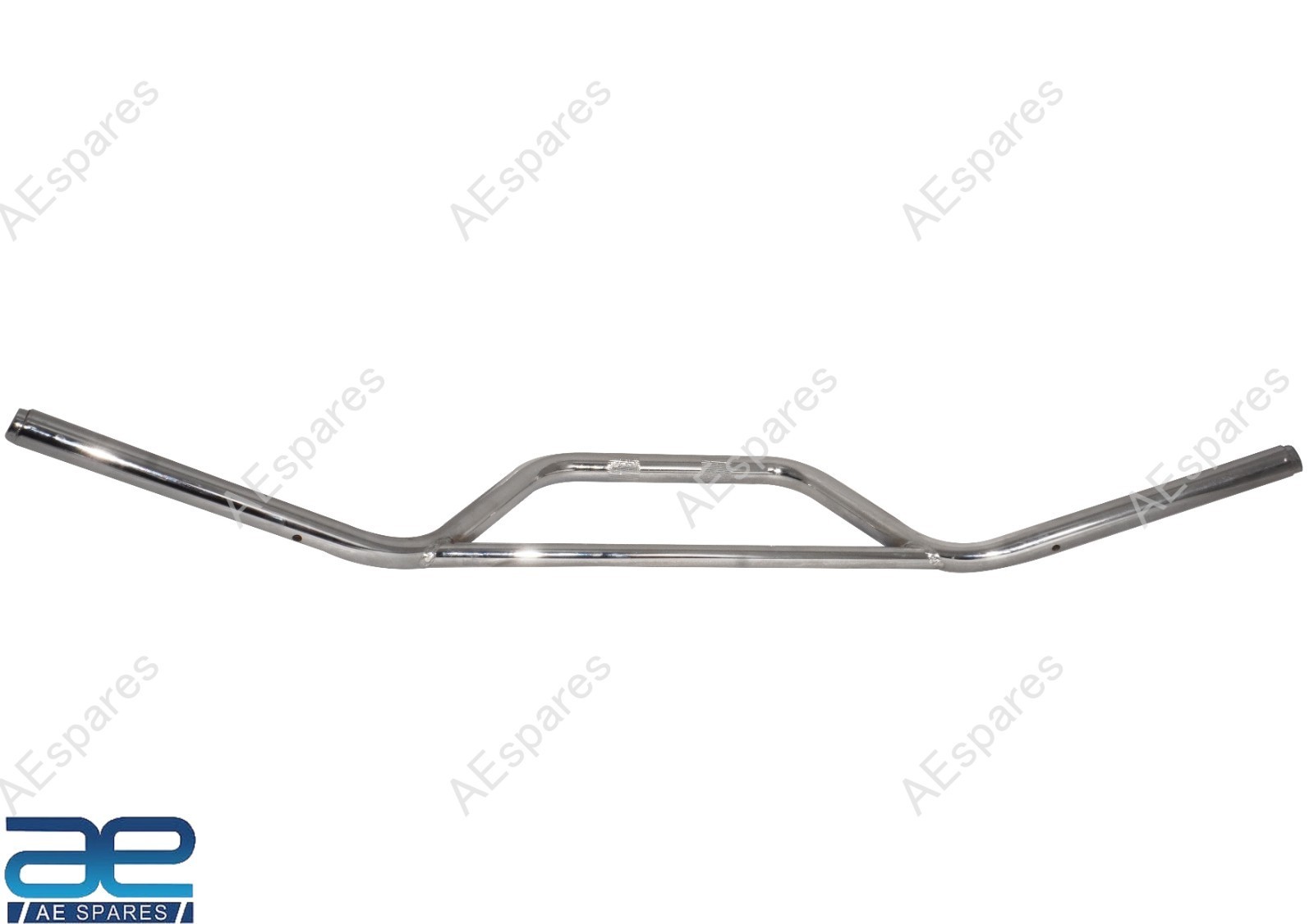 7/8″ Chrome Braced Handlebar For Yamaha Honda Kawasaki Royal Enfield Bullet @Vi