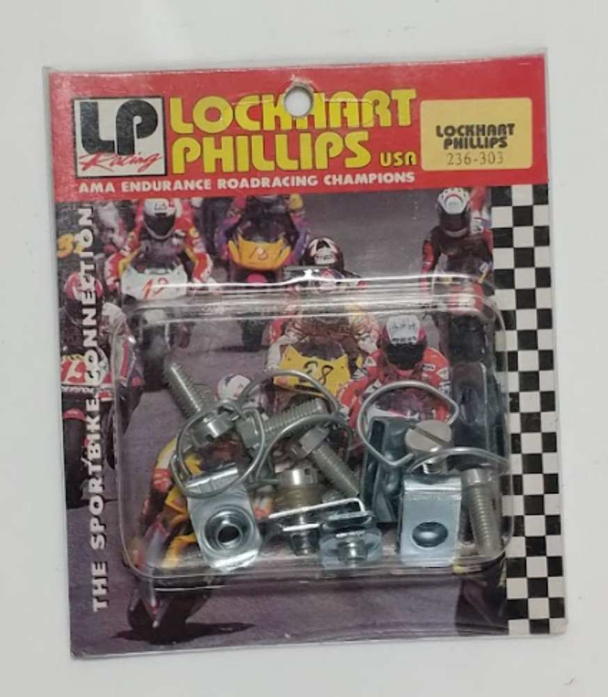 QTY 2 | Lockhart Phillips Slot Rivet Kit ABS / Glass 236-303