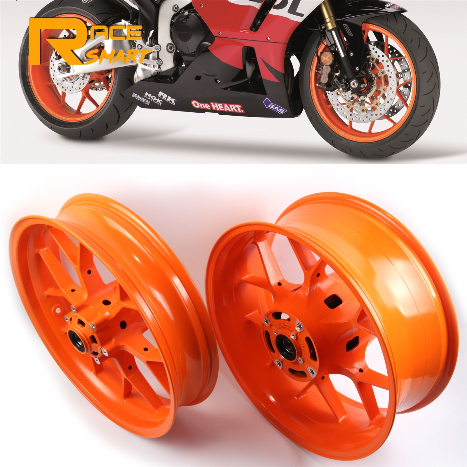 Arashi Front Rear Wheel Rims For Honda CBR1000RR 2008-2016 CBR 1000 RR Fireblade
