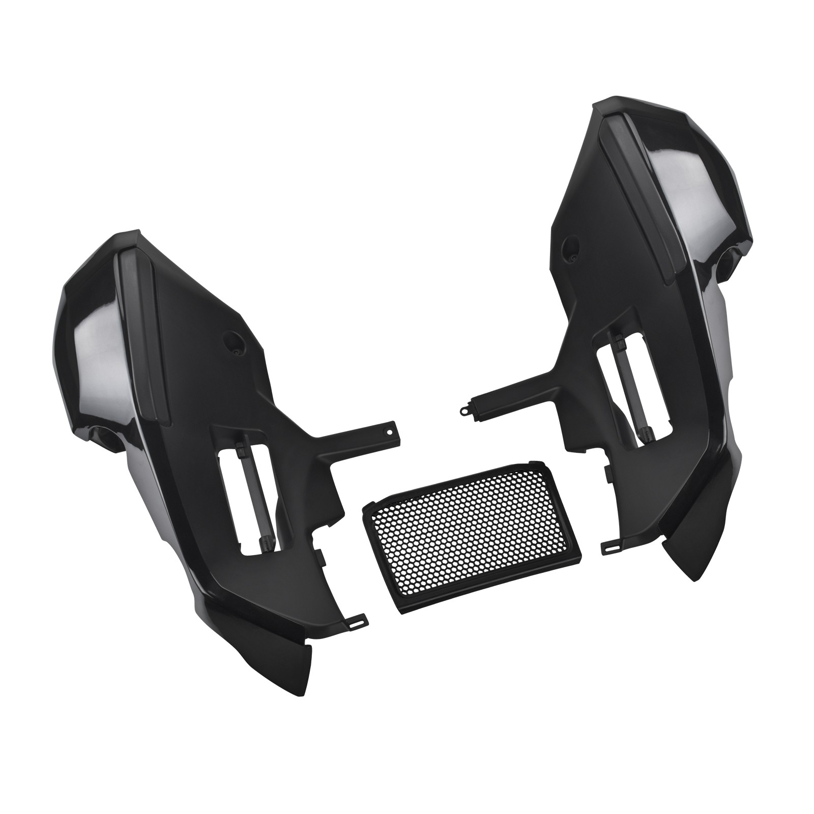 Lowers Fairing Cover Extended Chin Spoiler For Harley Street Glide FLHXSE 23-26