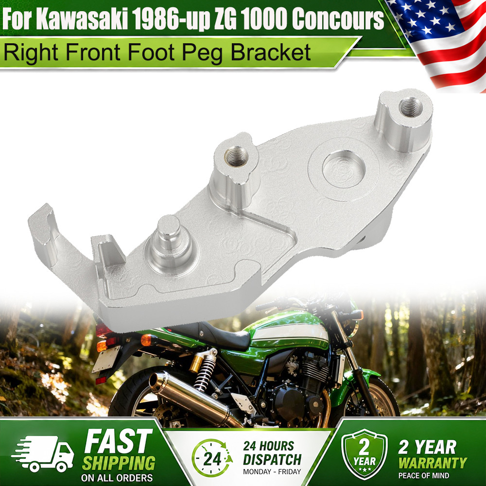 US For Kawasaki 1986-up ZG1000 Concours Right Front Foot Peg Bracket 34003-1260