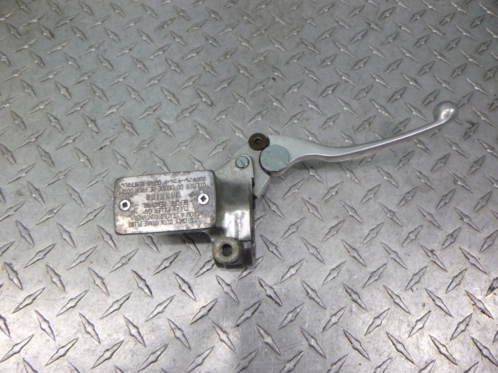 Front Brake Master Cylinder With Lever 1997 Suzuki Marauder VZ800