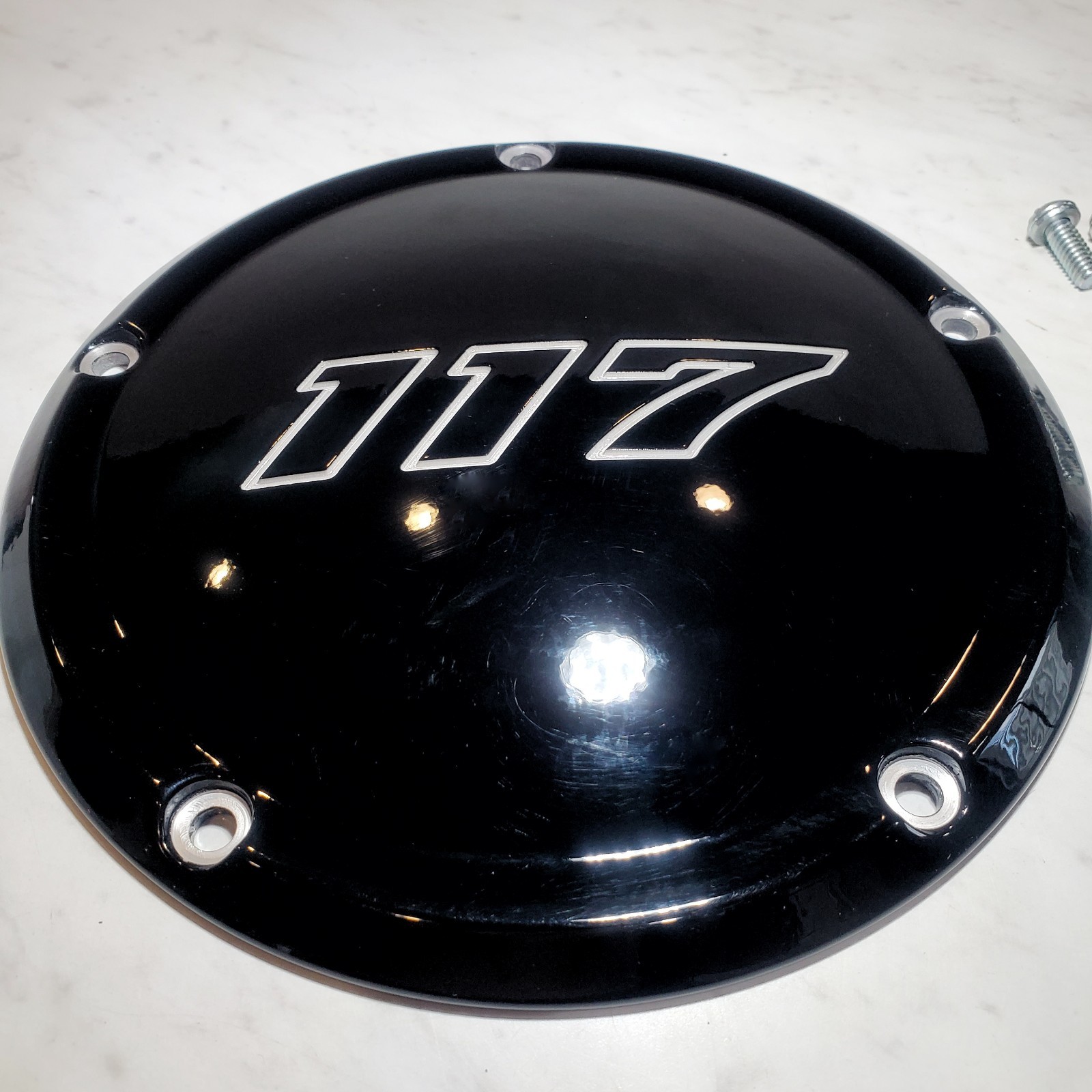 OEM Harley-Davidson TOURING Road Glide M8 117 Derby Cover Black 25700389
