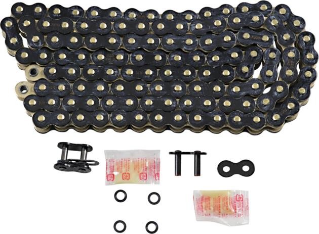 RK 520 Max-X Chain 120 Links Black/Gold