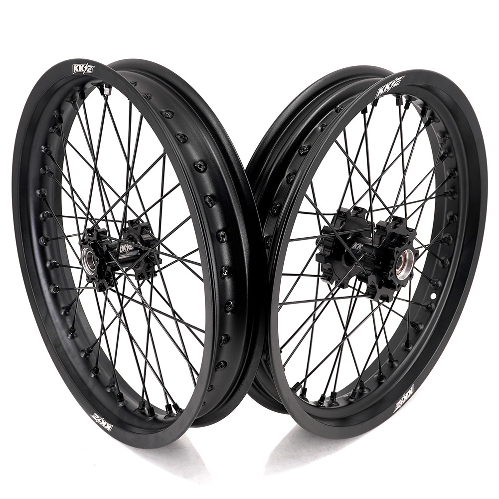 KKE 2.15*17/2.5*17 Wheels Rims Fit Talaria Sting MX3 R MX4 X3 xXx CNC Black Hubs