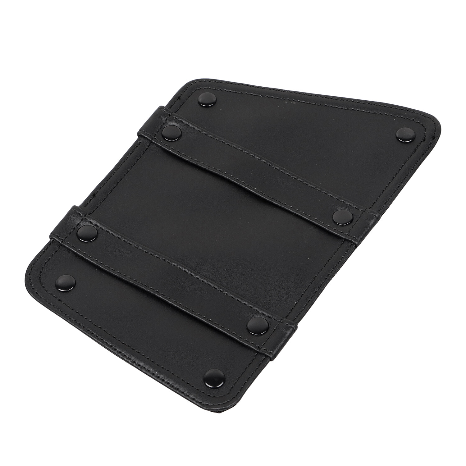 Motorcycle PU Leather Left Pocket Cover Lid For Honda Goldwing GL1500 1988-2000