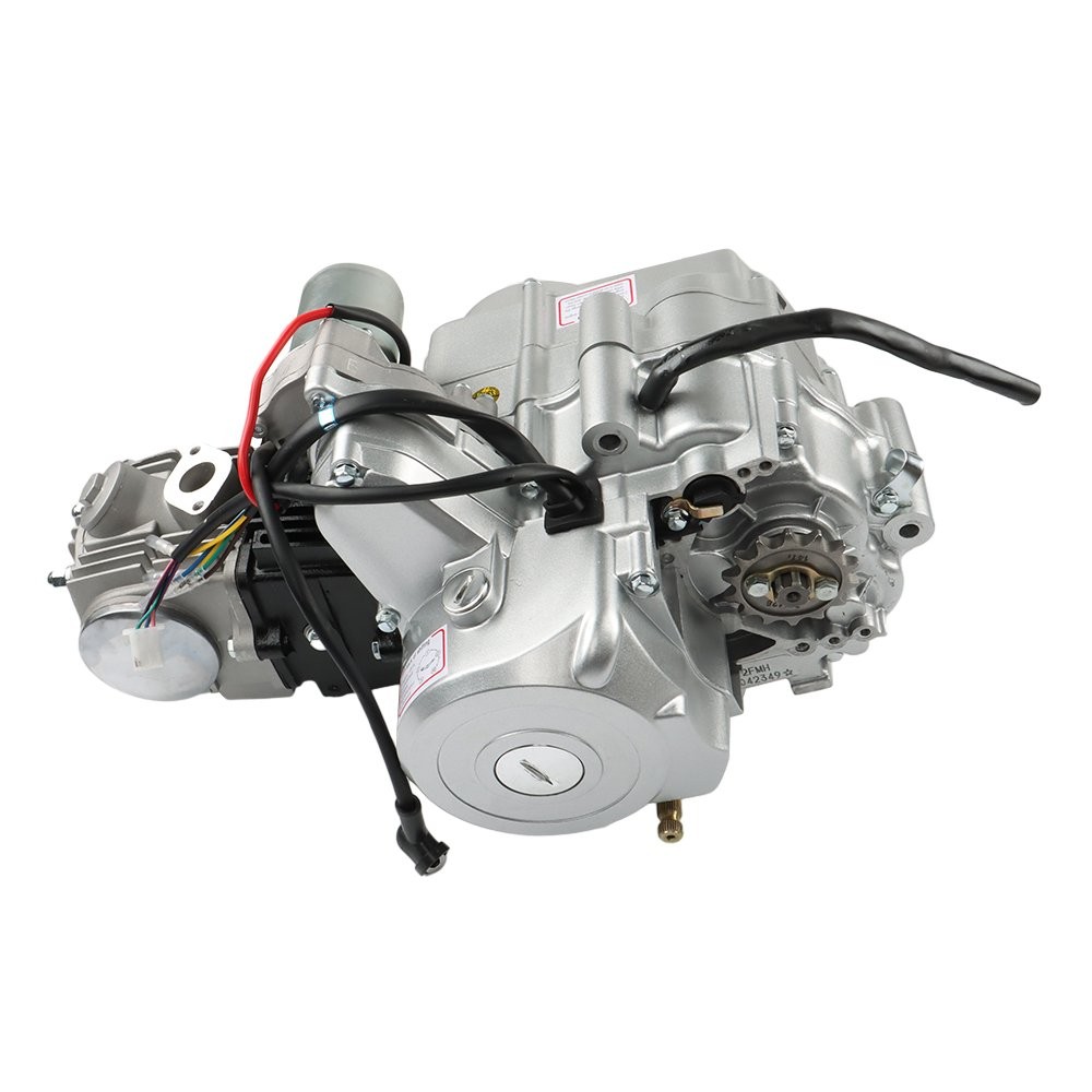 125cc 4 Stroke ATV Engine Motor 3-Speed Semi Auto w/Reverse For ATV Quad Go Kart