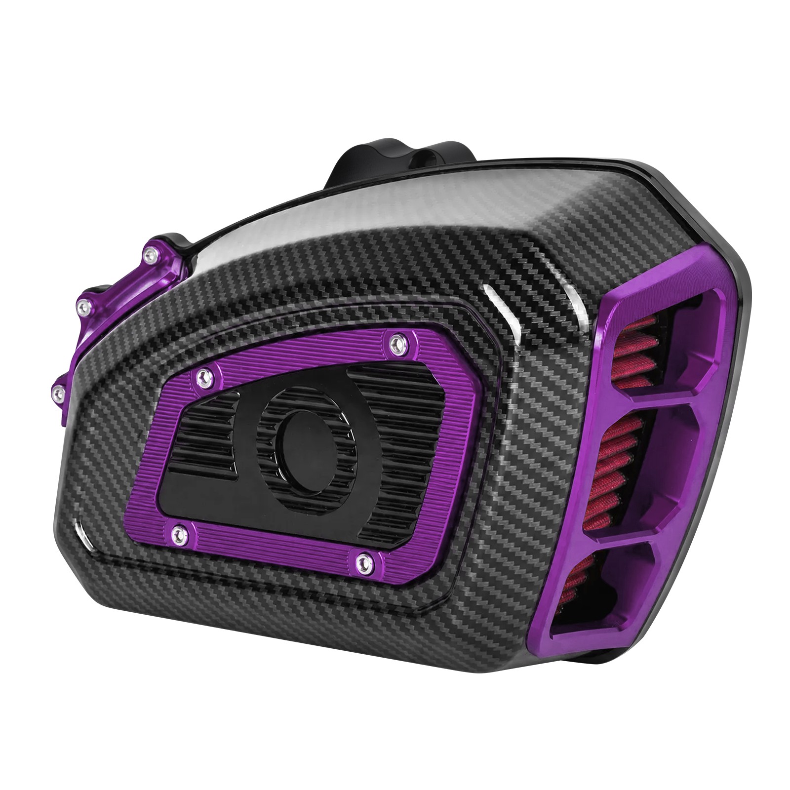 Air Filter Purple Air Cleaner For Harley Road Glide FLTRX ST FLTRXSTSE 2024-25