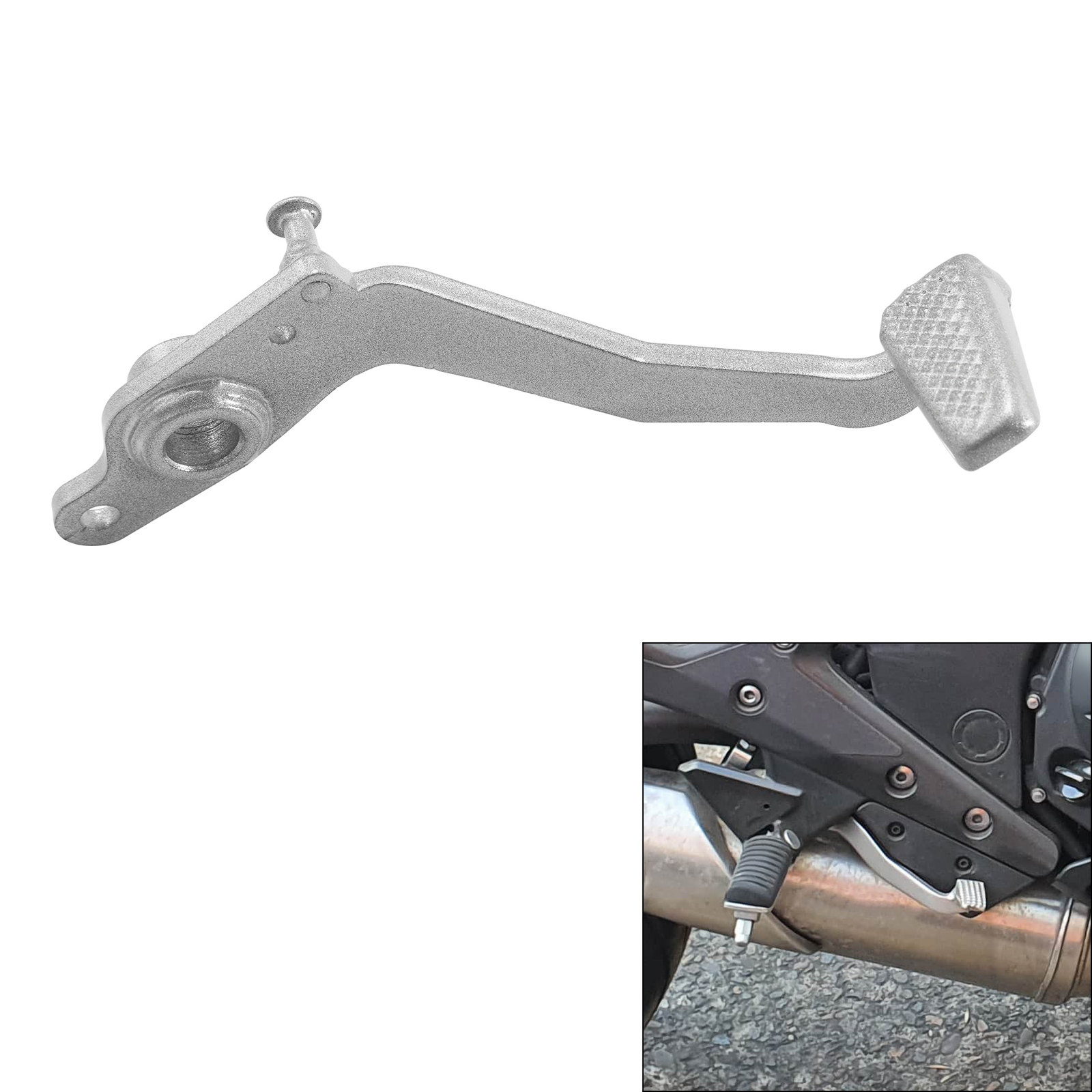 Brake Foot Pedal Lever Fit For Kawasaki Z650RS 2022-2025 Z650 Ninja 650 2017-25
