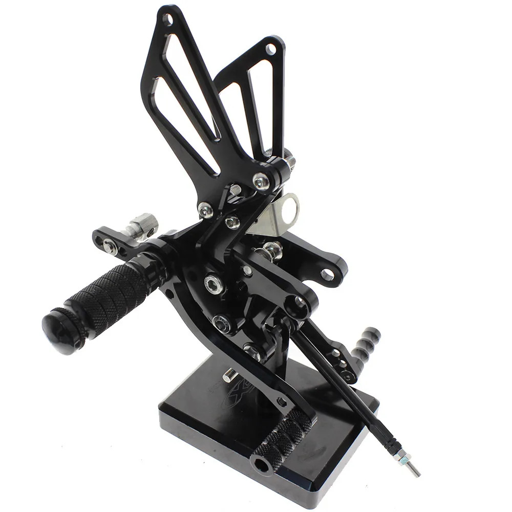 CNC Adjustable Rearset Footpegs for Suzuki GSXR 600 750 SV650 SV1000 Motorcycle
