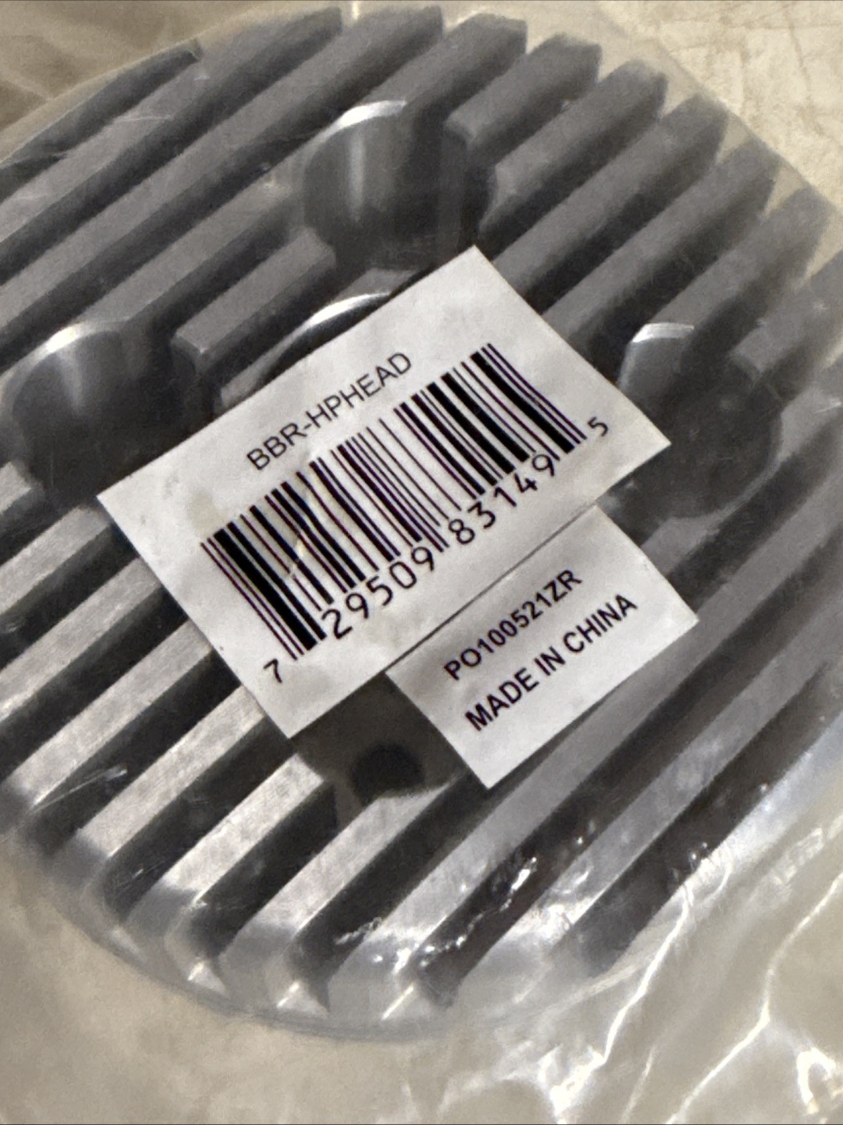 BBR Tuning Billet Aluminium High Performance Cylinder, BBR-HPHEAD SEALED!