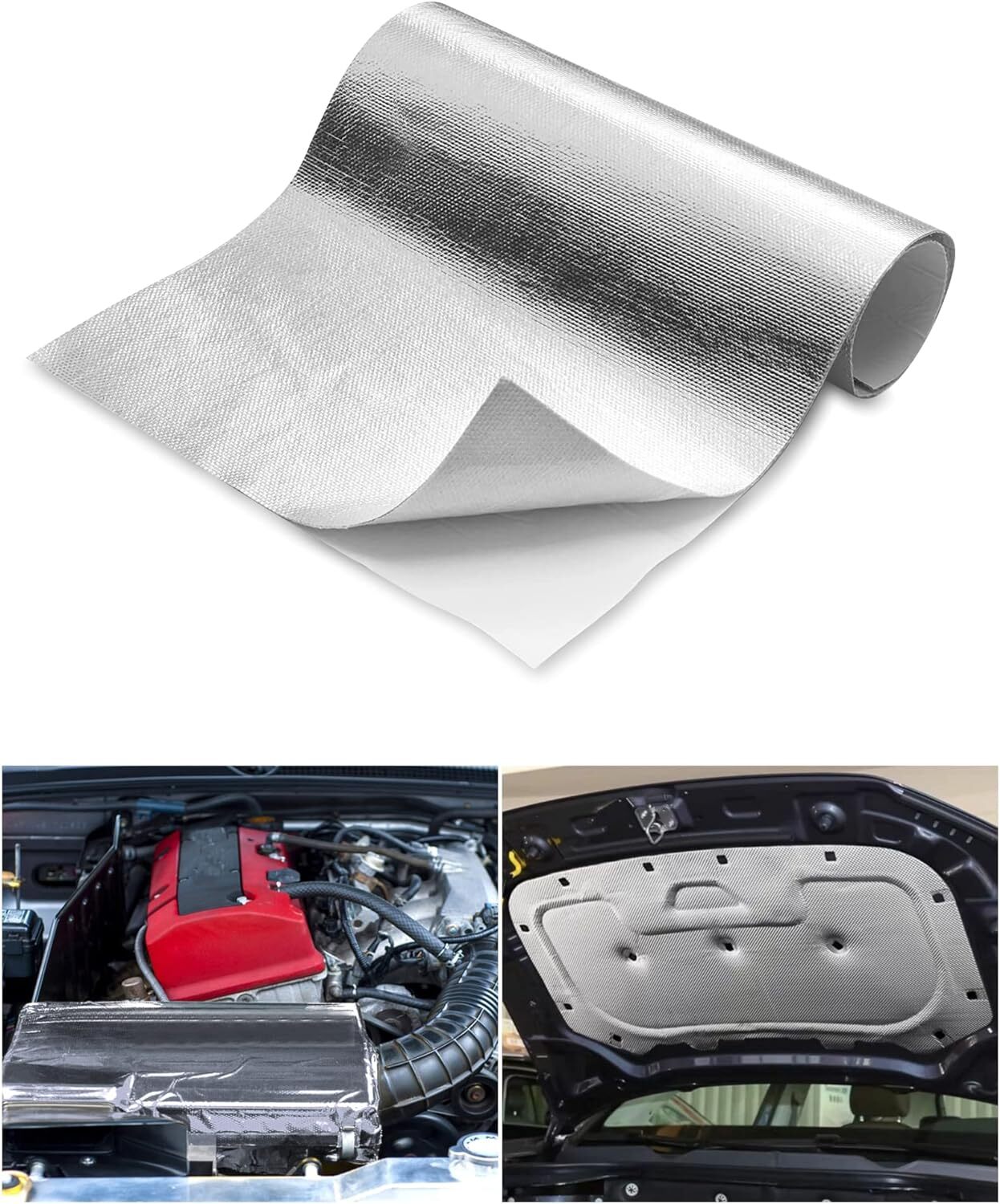 Backed Aluminized Self Adhesive 20”X40’’Thermal Insulation High Temp Protection