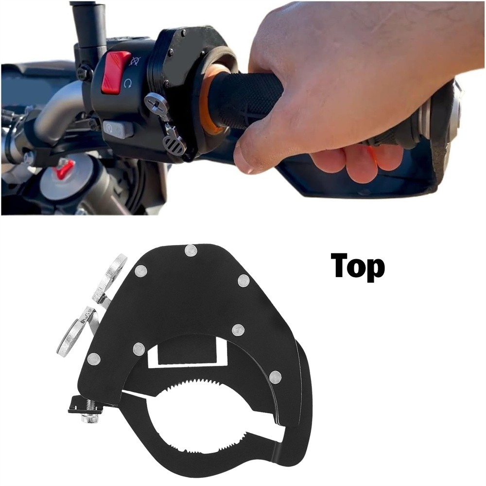 Throttle Lock Motorcycle Cruise Control Throttle Assist Top Kit Stainless Steel