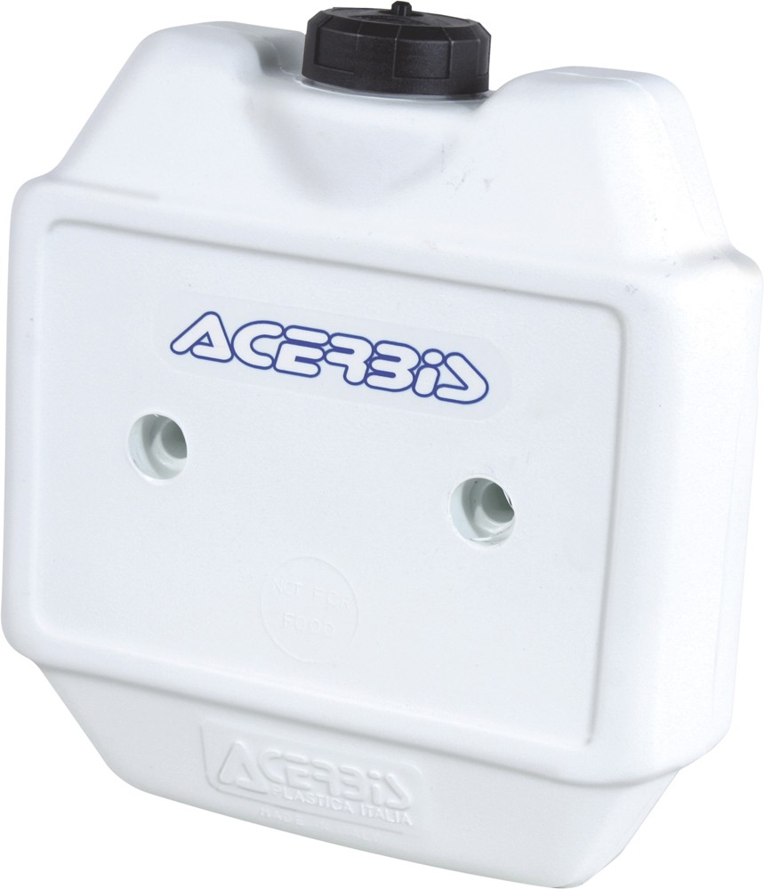 Acerbis Front Auxiliary Fuel Tank 1.3 Gal White 10×9.5×4.75in