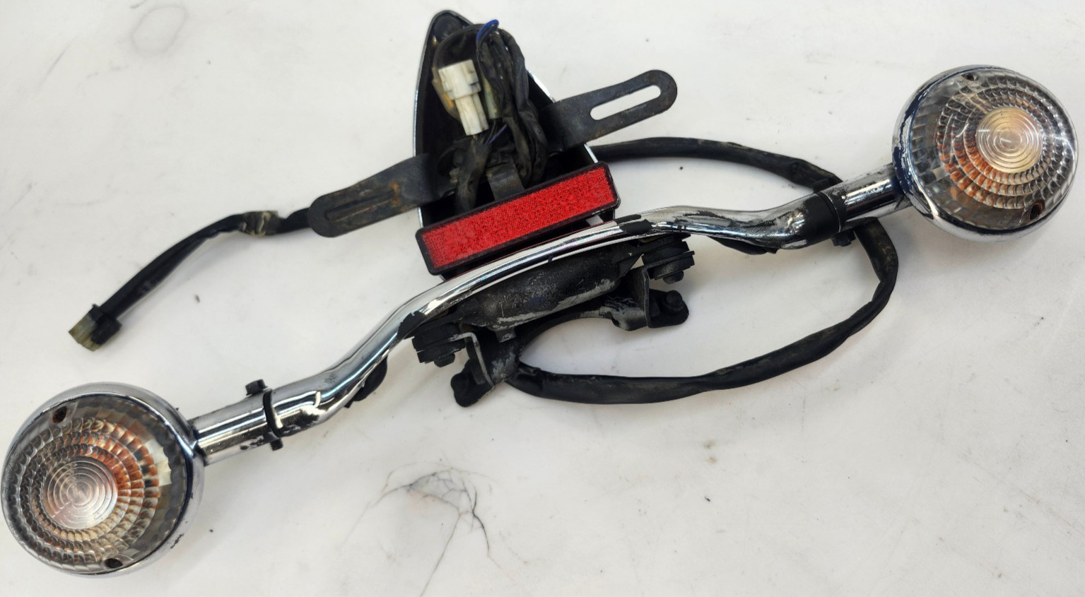 04-07 ROAD STAR XV1700 Rear Turn Signals Lightbar Light Bar Blinkers Left Right