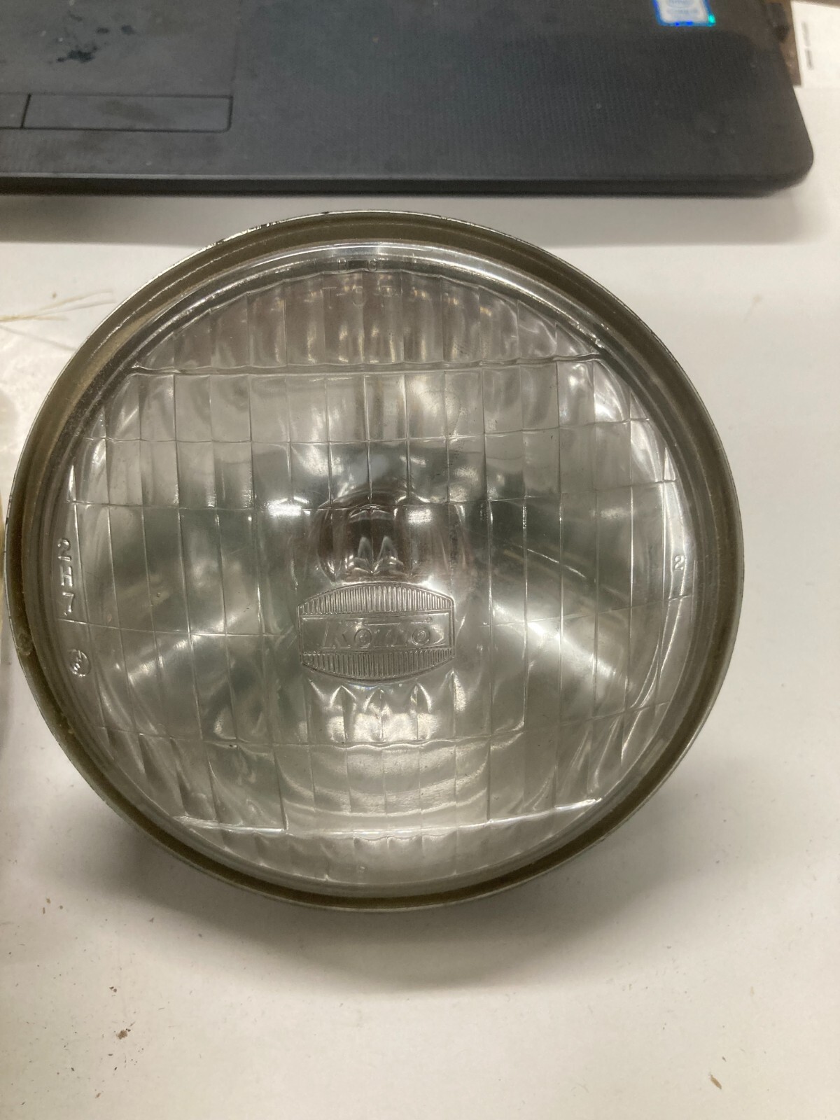 NOS, OEM, Yamaha, 444-84320-61, Sealed Headlamp Assembly. Fits DT125A,B, (74-75)