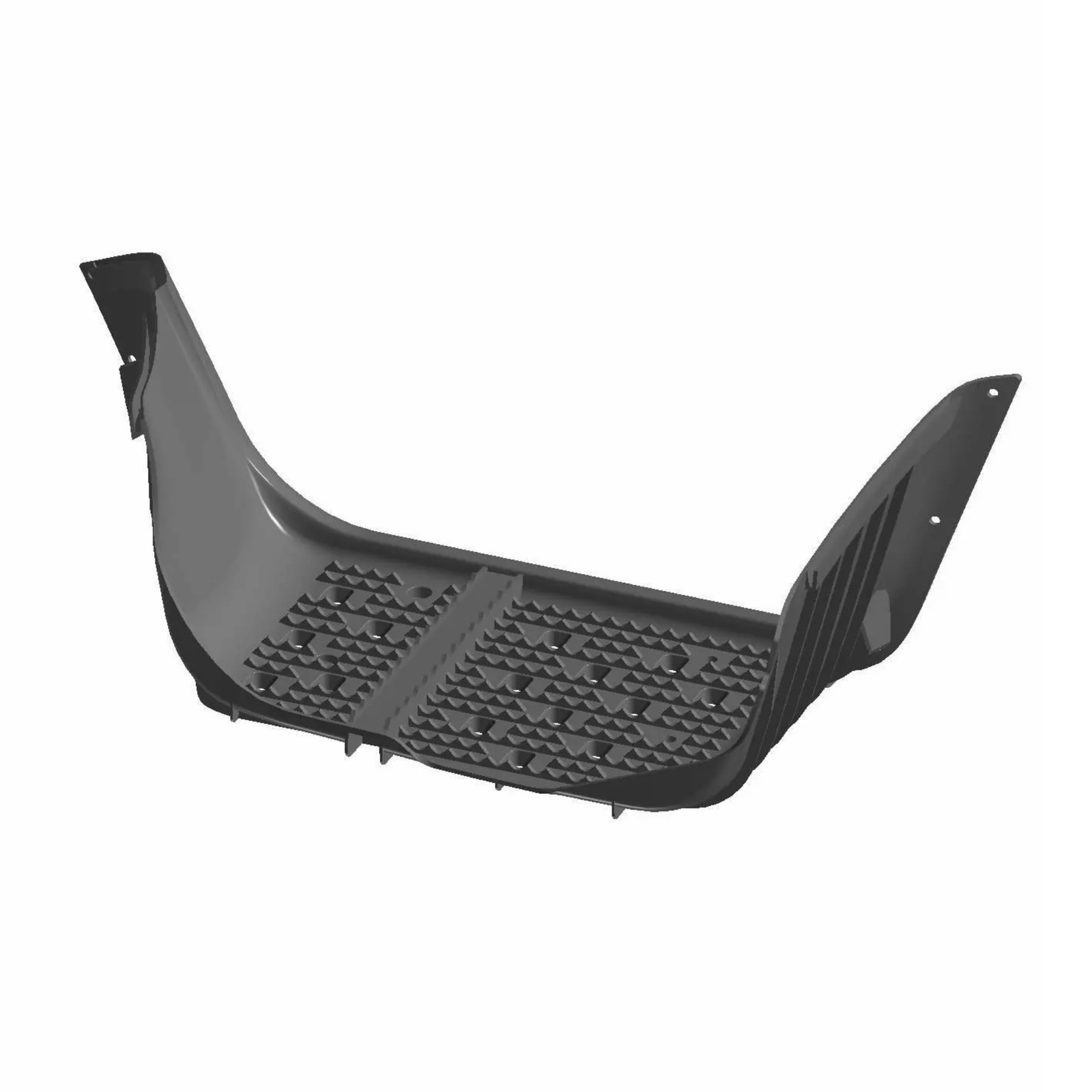Polaris OEM Left Footwell, Gloss Black, 5434791-070