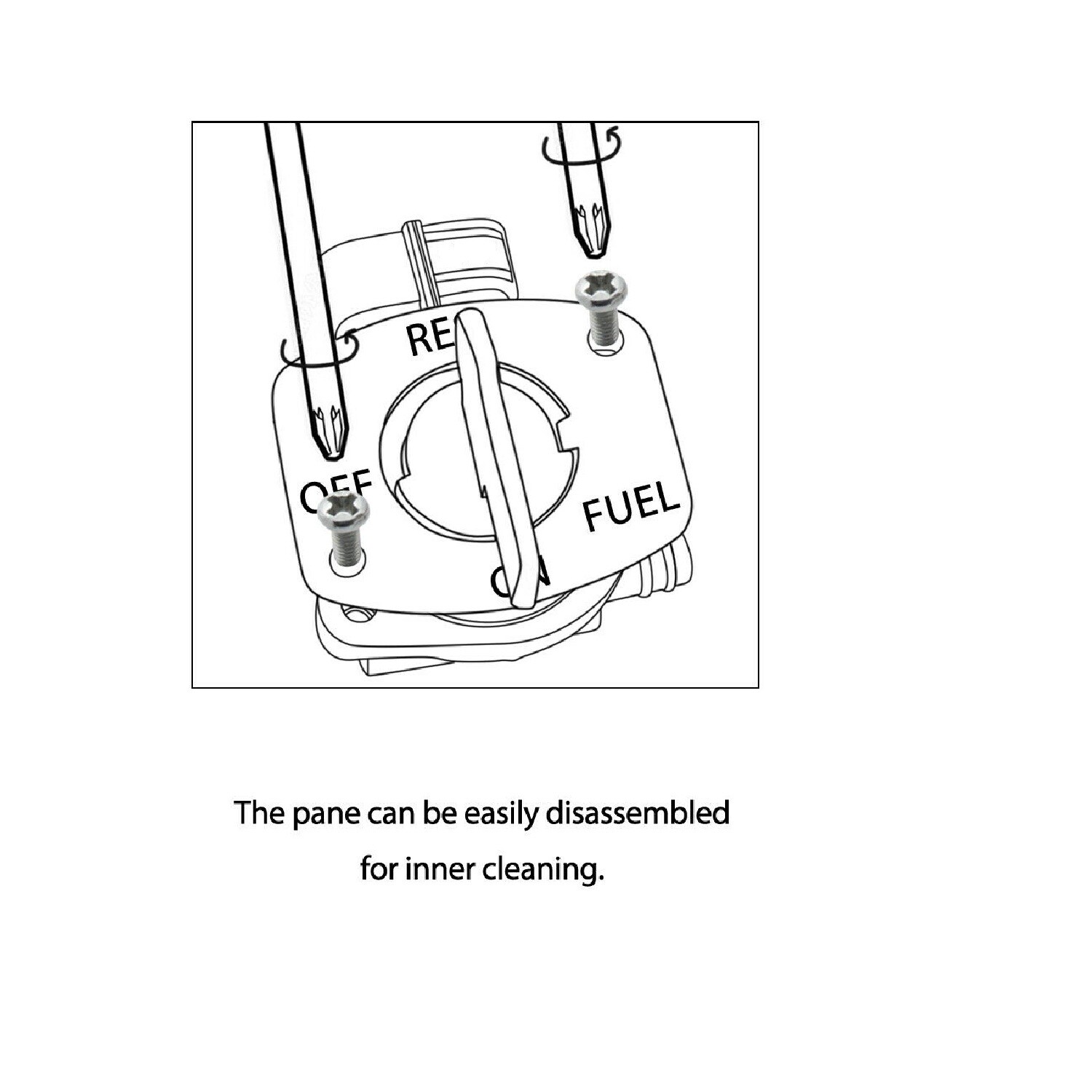 Gas Fuel Tank Switch Petcock Valve For Polaris Trail Blazer Trail Boss 250