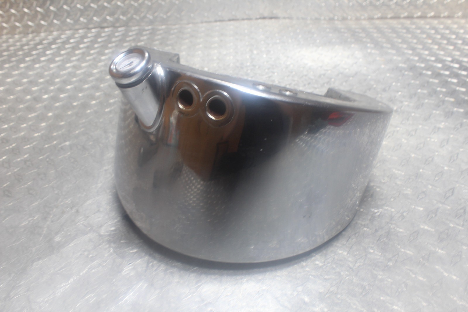 2009 HARLEY-DAVIDSON SOFTAIL CUSTOM FXSTC OEM OIL TANK RESERVOIR BOTTLE CHROME