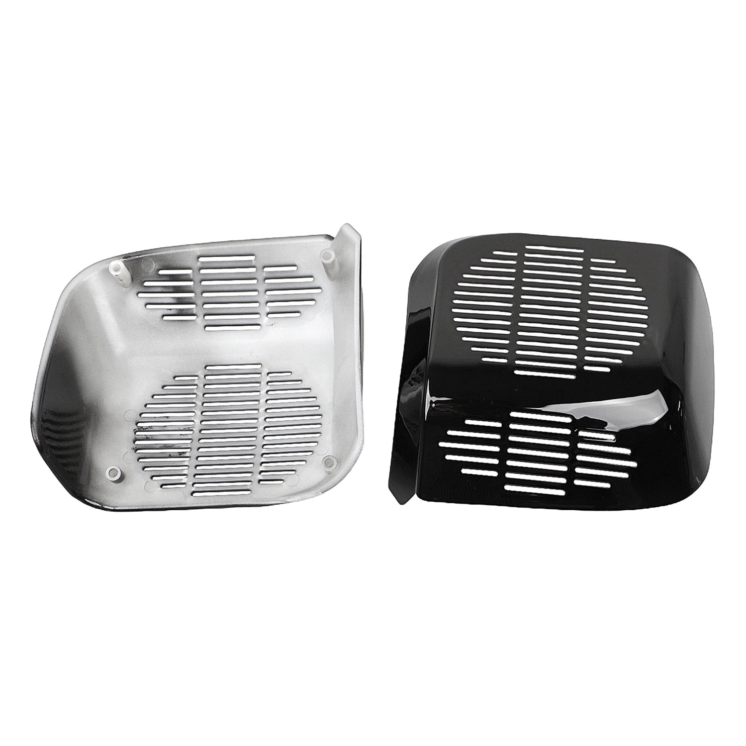 Gloss Black Rear Speaker Covers For Honda Goldwing 1500 GL1500 1988-2000 89 90