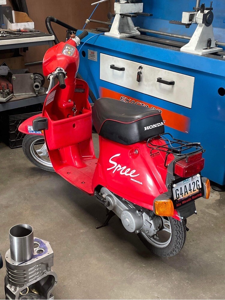 Honda Spree Decals ALL YEARS / Emblem Repro Sets – 1984, 1985, 1986, and 1987.