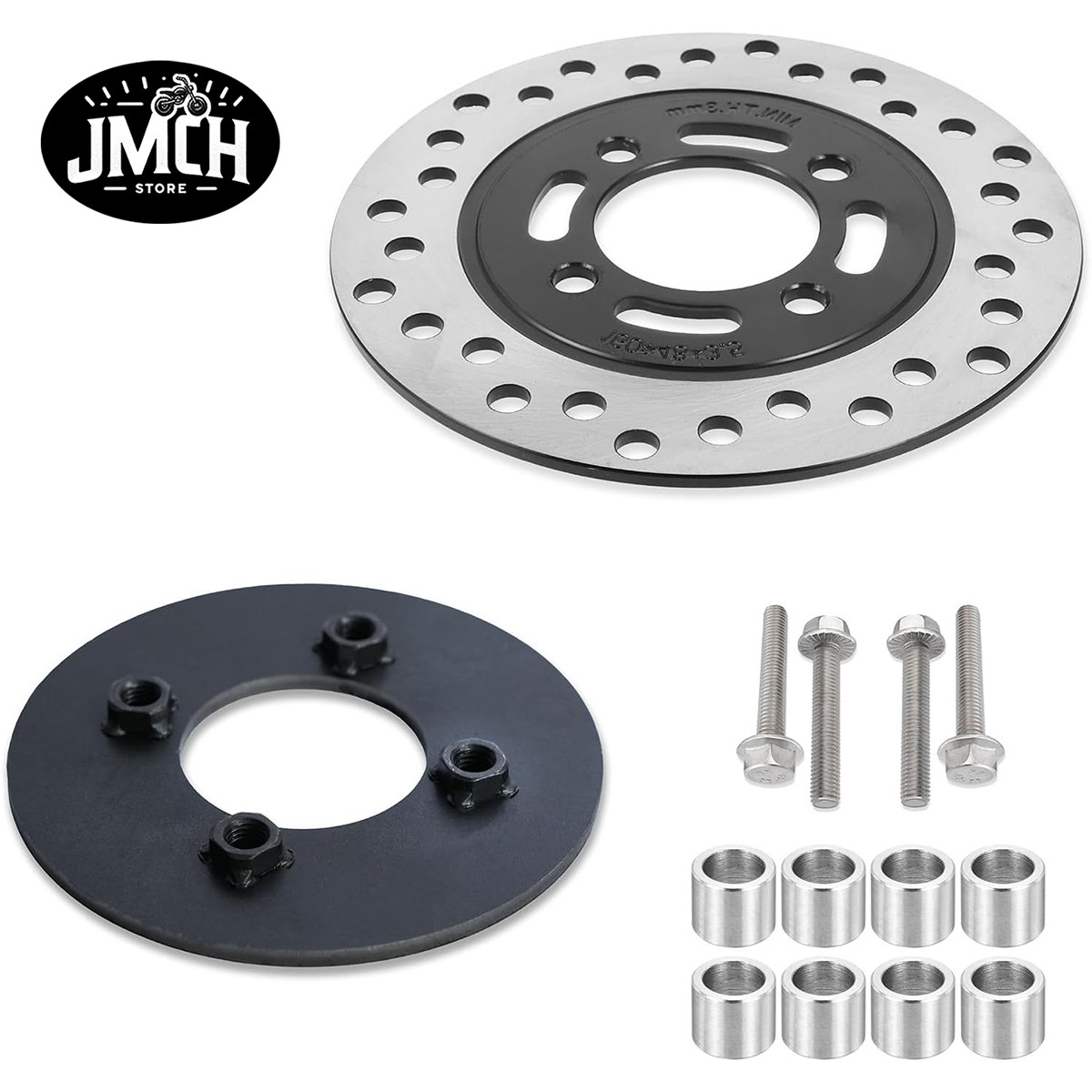 4 Hole Drum to Disc Hydraulic Brake Kit for Coleman CT200U BT200X Mini Bike