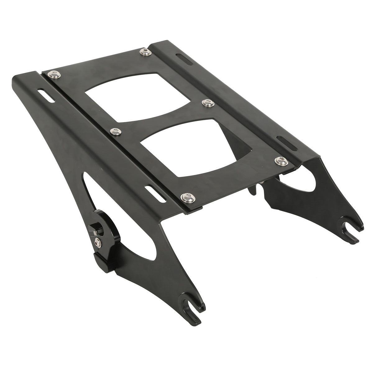 Chopped Trunk Pad W/ Top Rack Mount Plate Fit For Harley Touring Glide 2014-2026