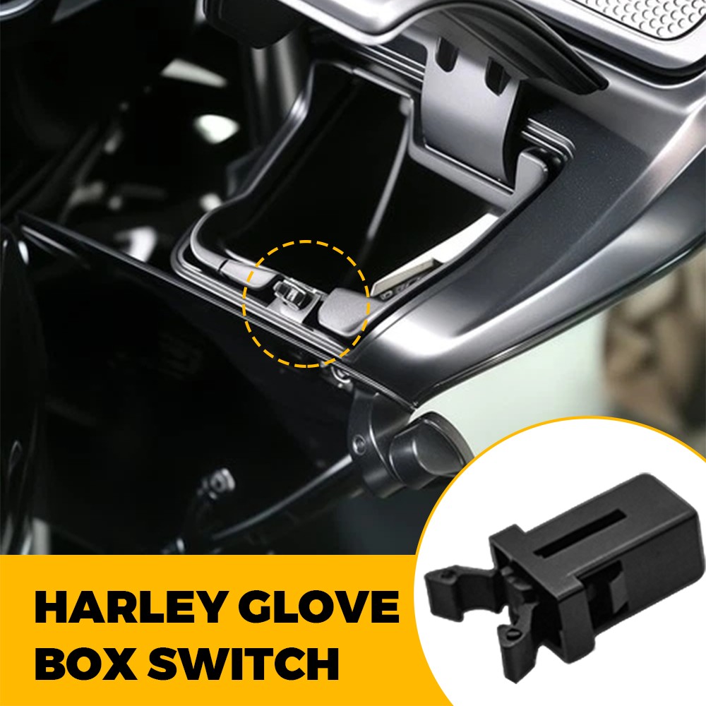 4X Glove Box Switch Inserts For Harley Touring 2023 2024 Road Glide Motorcycle