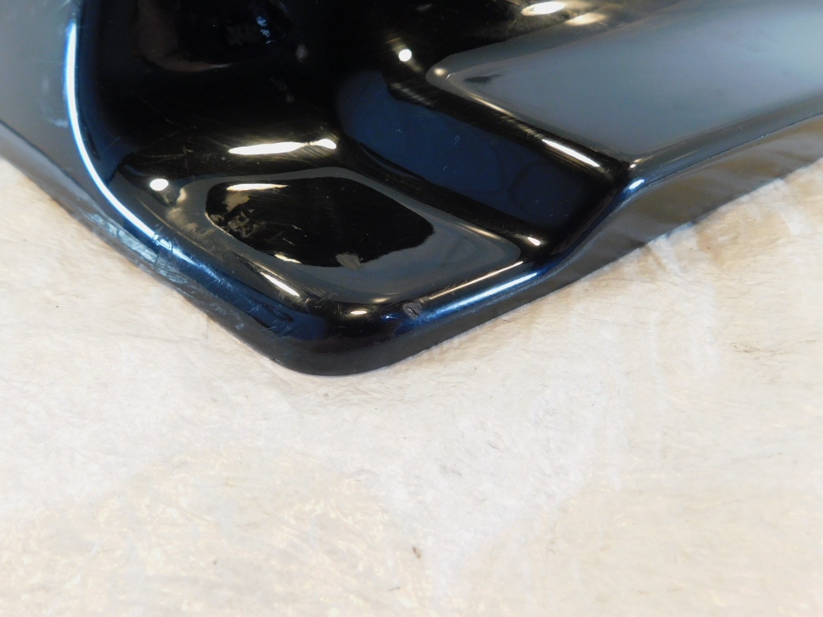 Harley Road Glide & Electra Glide Ultra Classic Right Blue Flames Side Cover