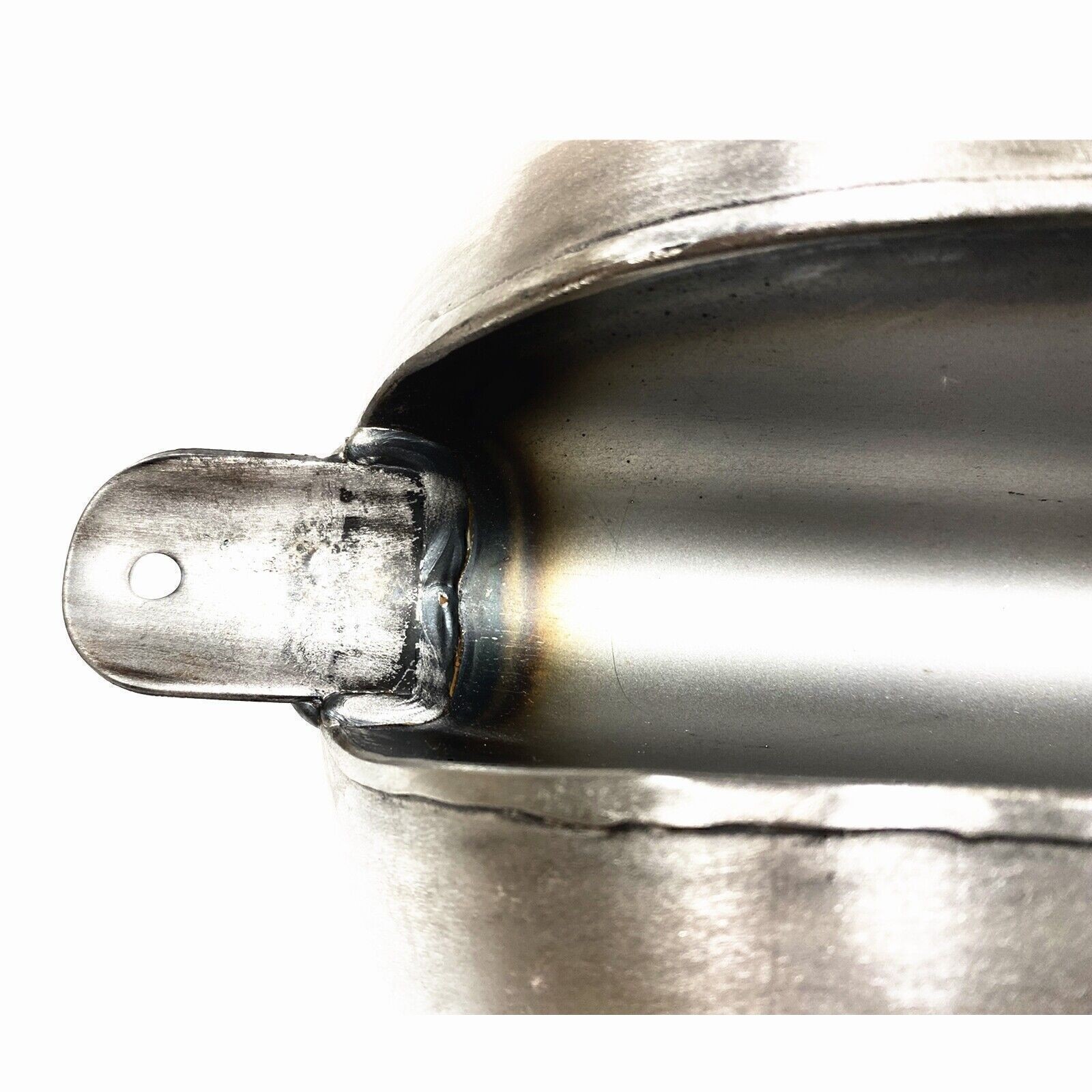 Handmade 2.4Gal 9L Motorcycle Gas Fuel Tank Unpainted For Honda Yamaha Harley DA