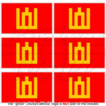 LITHUANIA Lithuanian Land Forces Flag ARMY 40mm (1.6″) Vinyl Stickers, Decals x6