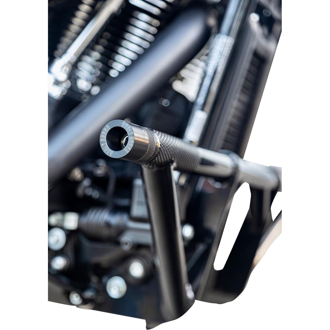 18-24 for M8 Softail BURLY BRAND Front Brawler Kit Black B10-3018B
