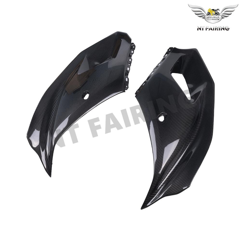 FTD Carbon Fiber 2022-2025 Yamaha YZF R7 Front Upper Side Panels Fairing