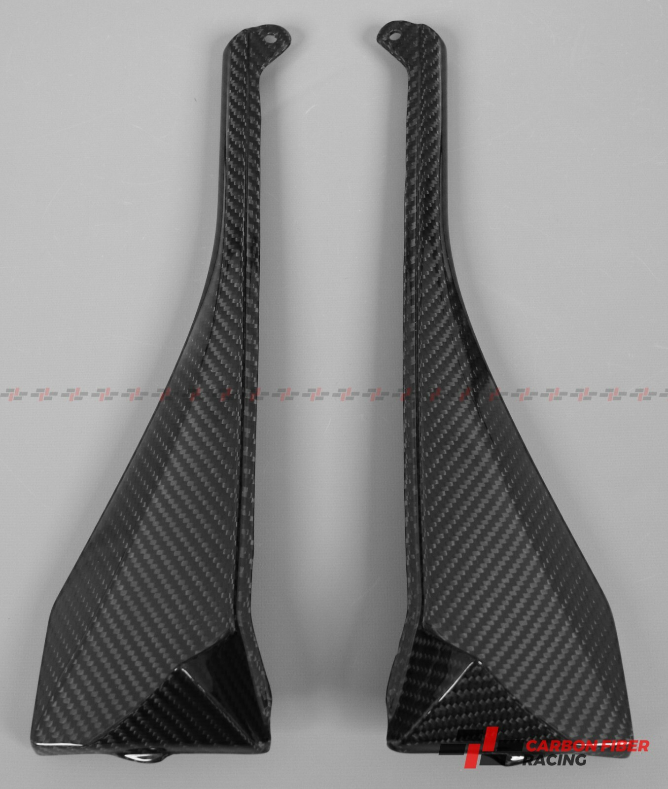 2008-2009 Kawasaki Ninja ZX-10R Dash Panels – 100% Carbon Fiber