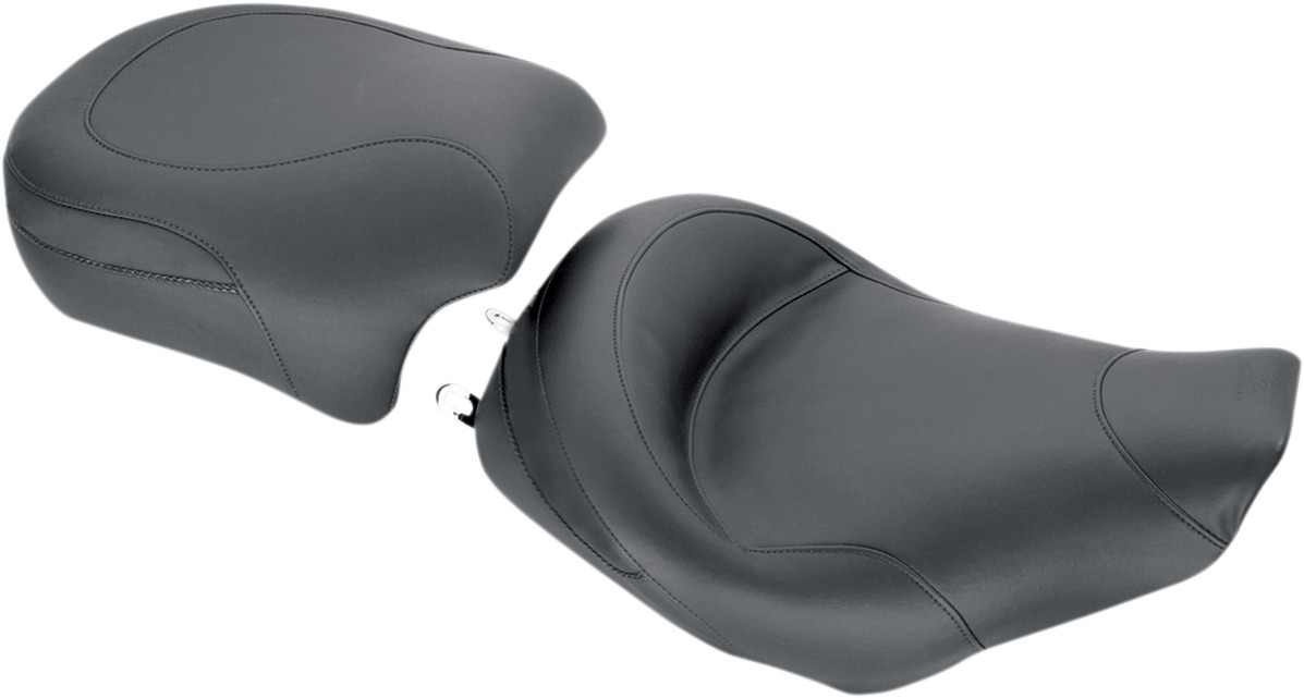 Mustang 75459 Vintage Front Solo Seat Wide 97-07 for Harley Road King